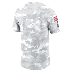 Houston Texans Men's Arctic Camo 2024 Salute To Service Performance T-Shirt