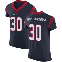 Houston Texans Men's Elite Navy Blue DeAndre -Carson Team Color Vapor Untouchable Jersey (30 DeAndre Houston-Carson)