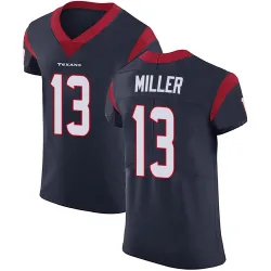 Houston Texans Men's Elite Navy Blue Team Color Vapor Untouchable Jersey (13 Braxton Miller)
