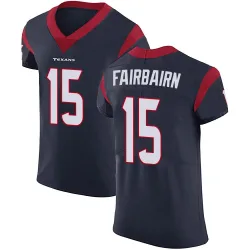 Houston Texans Men's Elite Navy Blue Team Color Vapor Untouchable Jersey (15 Ka'imi Fairbairn)