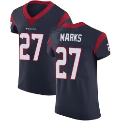 Houston Texans Men's Elite Navy Blue Team Color Vapor Untouchable Jersey (27 Woody Marks)
