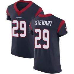 Houston Texans Men's Elite Navy Blue Team Color Vapor Untouchable Jersey (29 M.J. Stewart)
