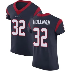 Houston Texans Men's Elite Navy Blue Team Color Vapor Untouchable Jersey (32 Ka'dar Hollman)