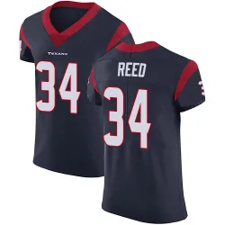 Houston Texans Men's Elite Navy Blue Team Color Vapor Untouchable Jersey (34 Jaylen Reed)