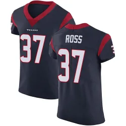 Houston Texans Men's Elite Navy Blue Team Color Vapor Untouchable Jersey (37 D'Angelo Ross)