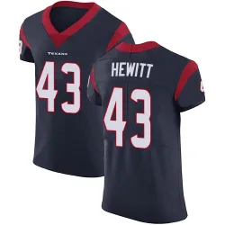 Houston Texans Men's Elite Navy Blue Team Color Vapor Untouchable Jersey (43 Neville Hewitt)