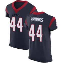 Houston Texans Men's Elite Navy Blue Team Color Vapor Untouchable Jersey (44 British Brooks)