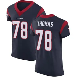Houston Texans Men's Elite Navy Blue Team Color Vapor Untouchable Jersey (78 Zach Thomas)