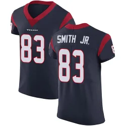 Houston Texans Men's Elite Navy Blue Team Color Vapor Untouchable Jersey (83 Irv Smith Jr.)