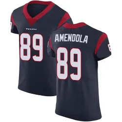 Houston Texans Men's Elite Navy Blue Team Color Vapor Untouchable Jersey (89 Danny Amendola)