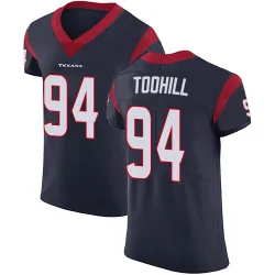 Houston Texans Men's Elite Navy Blue Team Color Vapor Untouchable Jersey (94 Casey Toohill)