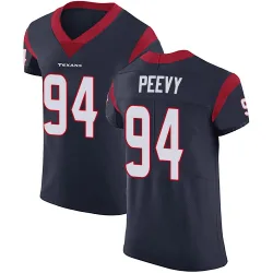 Houston Texans Men's Elite Navy Blue Team Color Vapor Untouchable Jersey (94 Jayden Peevy)