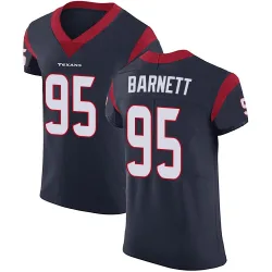 Houston Texans Men's Elite Navy Blue Team Color Vapor Untouchable Jersey (95 Derek Barnett)