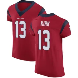Houston Texans Men's Elite Red Alternate Vapor Untouchable Jersey (13 Christian Kirk)