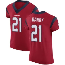 Houston Texans Men's Elite Red Alternate Vapor Untouchable Jersey (21 Ronald Darby)