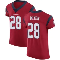 Houston Texans Men's Elite Red Alternate Vapor Untouchable Jersey (28 Joe Mixon)