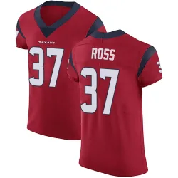 Houston Texans Men's Elite Red Alternate Vapor Untouchable Jersey (37 D'Angelo Ross)