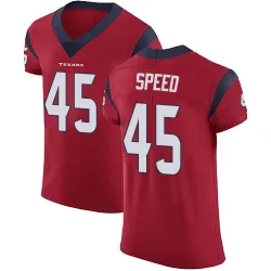 Houston Texans Men's Elite Red Alternate Vapor Untouchable Jersey (45 E.J. Speed)