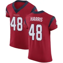 Houston Texans Men's Elite Red Alternate Vapor Untouchable Jersey (48 Christian Harris)