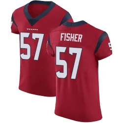 Houston Texans Men's Elite Red Alternate Vapor Untouchable Jersey (57 Blake Fisher)