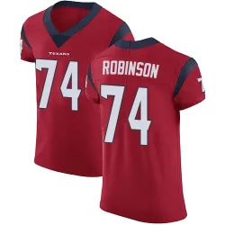 Houston Texans Men's Elite Red Alternate Vapor Untouchable Jersey (74 Cam Robinson)