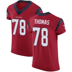 Houston Texans Men's Elite Red Alternate Vapor Untouchable Jersey (78 Zach Thomas)