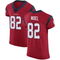 Houston Texans Men's Elite Red Alternate Vapor Untouchable Jersey (82 Jaylin Noel)