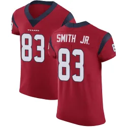 Houston Texans Men's Elite Red Alternate Vapor Untouchable Jersey (83 Irv Smith Jr.)