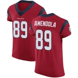 Houston Texans Men's Elite Red Alternate Vapor Untouchable Jersey (89 Danny Amendola)