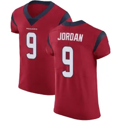 Houston Texans Men's Elite Red Alternate Vapor Untouchable Jersey (9 Brevin Jordan)