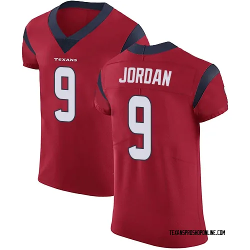 Houston Texans Men's Elite Red Alternate Vapor Untouchable Jersey (9 Brevin Jordan)