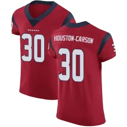 Houston Texans Men's Elite Red DeAndre -Carson Alternate Vapor Untouchable Jersey (30 DeAndre Houston-Carson)