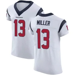 Houston Texans Men's Elite White Vapor Untouchable Jersey (13 Braxton Miller)