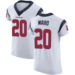 Houston Texans Men's Elite White Vapor Untouchable Jersey (20 Jimmie Ward)