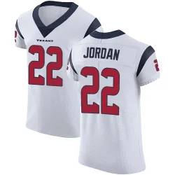Houston Texans Men's Elite White Vapor Untouchable Jersey (22 Jawhar Jordan)
