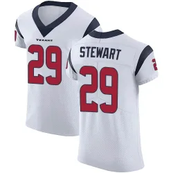 Houston Texans Men's Elite White Vapor Untouchable Jersey (29 M.J. Stewart)