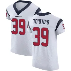 Houston Texans Men's Elite White Vapor Untouchable Jersey (39 Henry To'oTo'o)