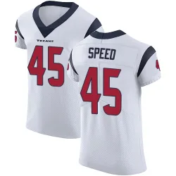 Houston Texans Men's Elite White Vapor Untouchable Jersey (45 E.J. Speed)