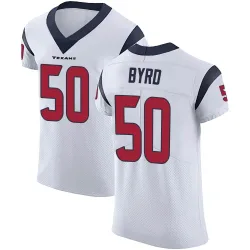 Houston Texans Men's Elite White Vapor Untouchable Jersey (50 Solomon Byrd)