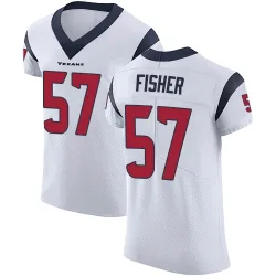 Houston Texans Men's Elite White Vapor Untouchable Jersey (57 Blake Fisher)