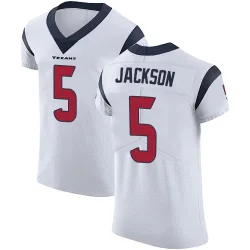 Houston Texans Men's Elite White Vapor Untouchable Jersey (5 Kearis Jackson)