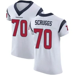 Houston Texans Men's Elite White Vapor Untouchable Jersey (70 Juice Scruggs)