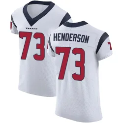 Houston Texans Men's Elite White Vapor Untouchable Jersey (73 LaDarius Henderson)