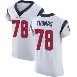 Houston Texans Men's Elite White Vapor Untouchable Jersey (78 Zach Thomas)