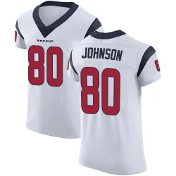 Houston Texans Men's Elite White Vapor Untouchable Jersey (80 Andre Johnson)