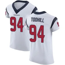 Houston Texans Men's Elite White Vapor Untouchable Jersey (94 Casey Toohill)
