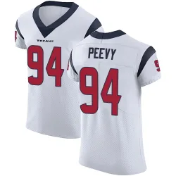 Houston Texans Men's Elite White Vapor Untouchable Jersey (94 Jayden Peevy)