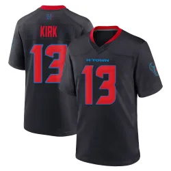 Houston Texans Men's Game Navy 2nd Alternate Jersey (13 Christian Kirk)