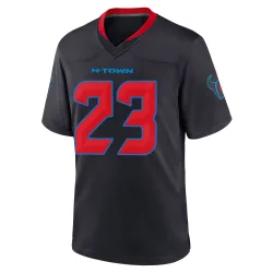 Houston Texans Men's Game Navy 2nd Alternate Jersey (23 C.J. Gardner-Johnson)