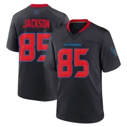 Houston Texans Men's Game Navy 2nd Alternate Jersey (85 Daniel Jackson)